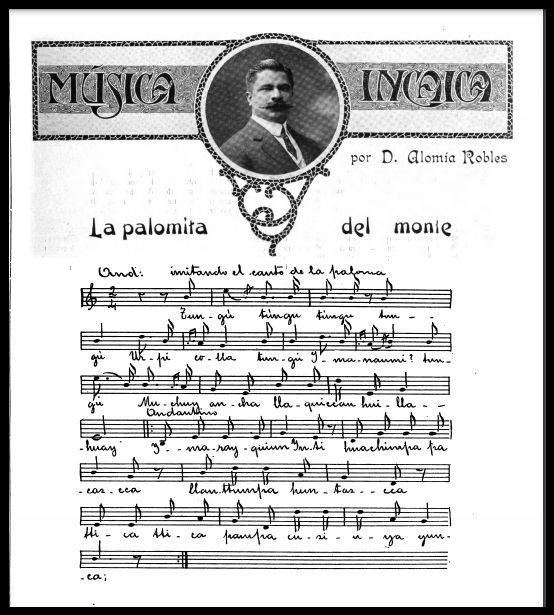 «La palomita del monte», de Daniel Alomía Robles (Ilustración Peruana, 1913)
